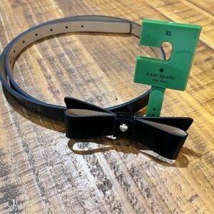 Kate Spade New York Black Bow Belt